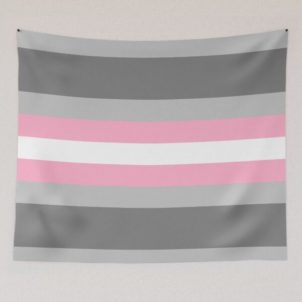 Item preview, Demigirl Pride Large Flag Print designed and sold by SimplyPride.
