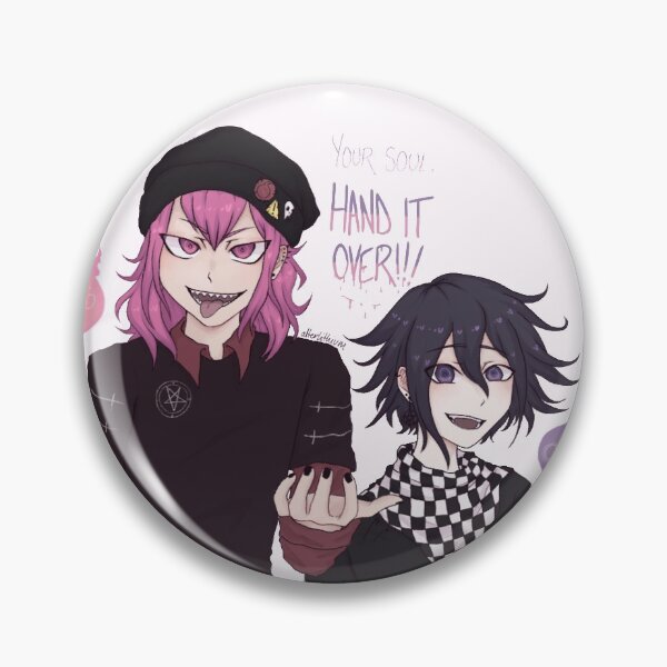 Kokichi and Soda (Soul Eater AU) Pin