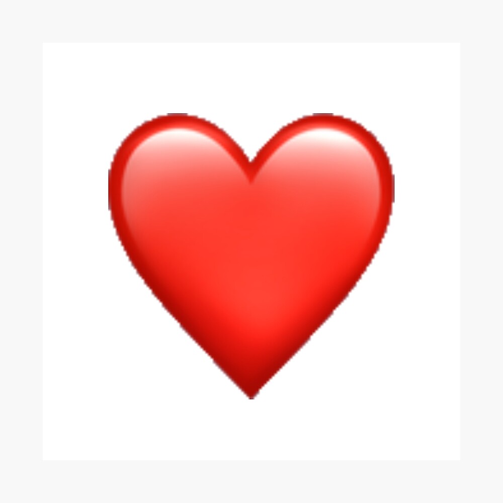 Herz Emojis Poster Von Matthew554a Redbubble
