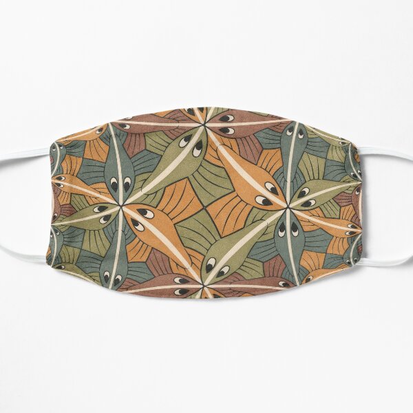 M.C. Escher Circle Limit III Mascarilla plana