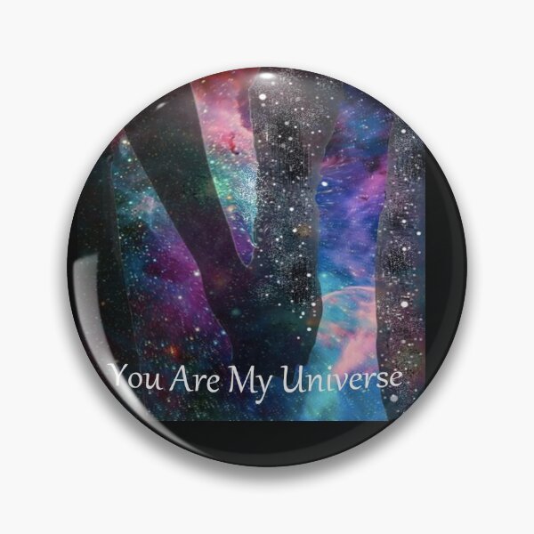 Item preview, Couple Holding Hands - You Are My Universe designed and sold by Helen Marvellous.