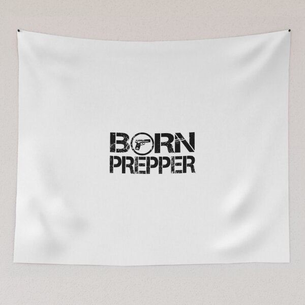 Item preview, Born Prepper Gun designed and sold by babydollchic.