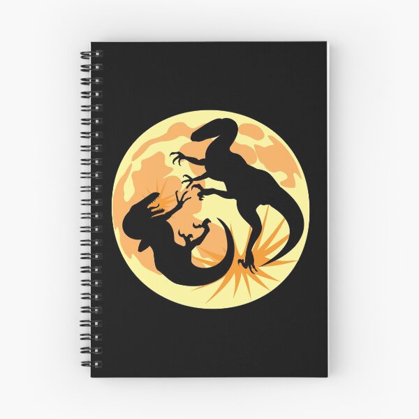 Item preview, Dinosaurs Fighting in the Moonlight designed and sold by Spammabelle.