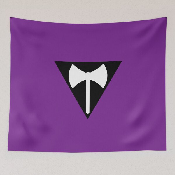 Artikelvorschau, Lesbian (Labrys) Pride Large Flag Print entworfen und verkauft von SimplyPride.