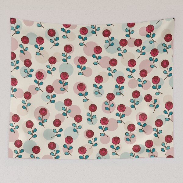 Item preview, Roses are red, 01, ivory background designed and sold by Slanapotam.