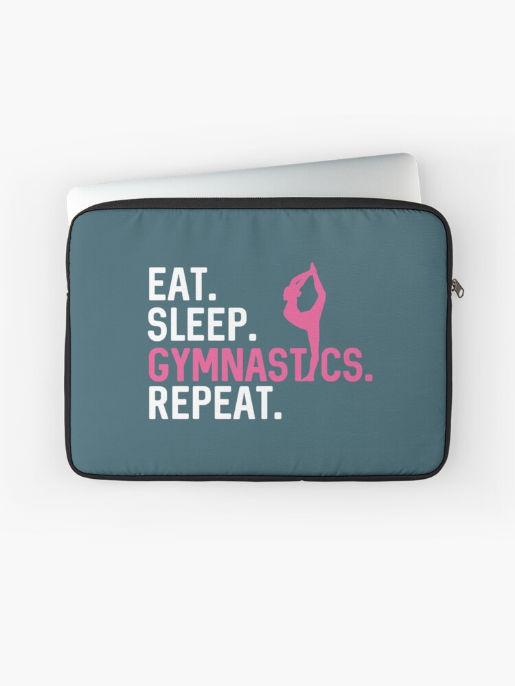 Gifts for Gymnasts Gymnastics Gifts Laptop Sleeve Gymnastics Laptop Gymnastics Black Laptop Sleeve
