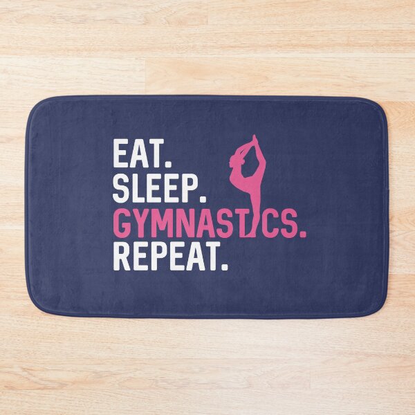 Item preview, Eat Sleep Gymnastics Repeat Lover Funny Gift For Gymnast Girl  designed and sold by alenaz.