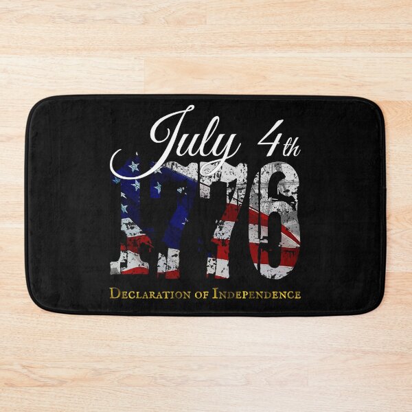 Item preview, USA Patriotic July 4th 1776 Declaration of Independence Retro American Flag Gift designed and sold by r-silver.