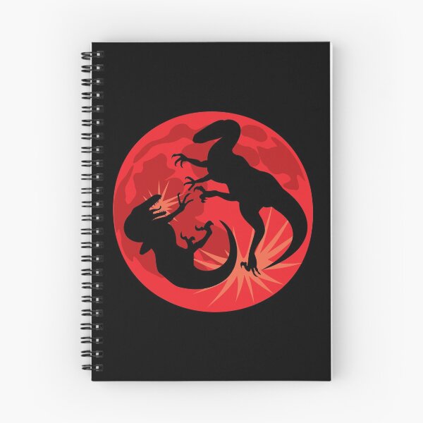 Item preview, Dinosaurs Fighting Under the Red Moon designed and sold by Spammabelle.