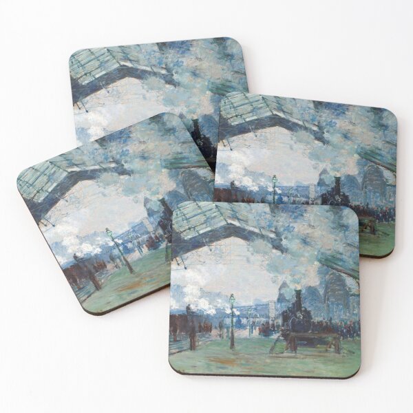 Item preview, Claude Monet - Arrival of the Normandy Train, Gare Saint-Lazare designed and sold by Impressionist Masters.