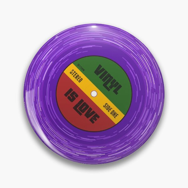 Item preview, Purple Vinyl Love 2 designed and sold by animinimal.