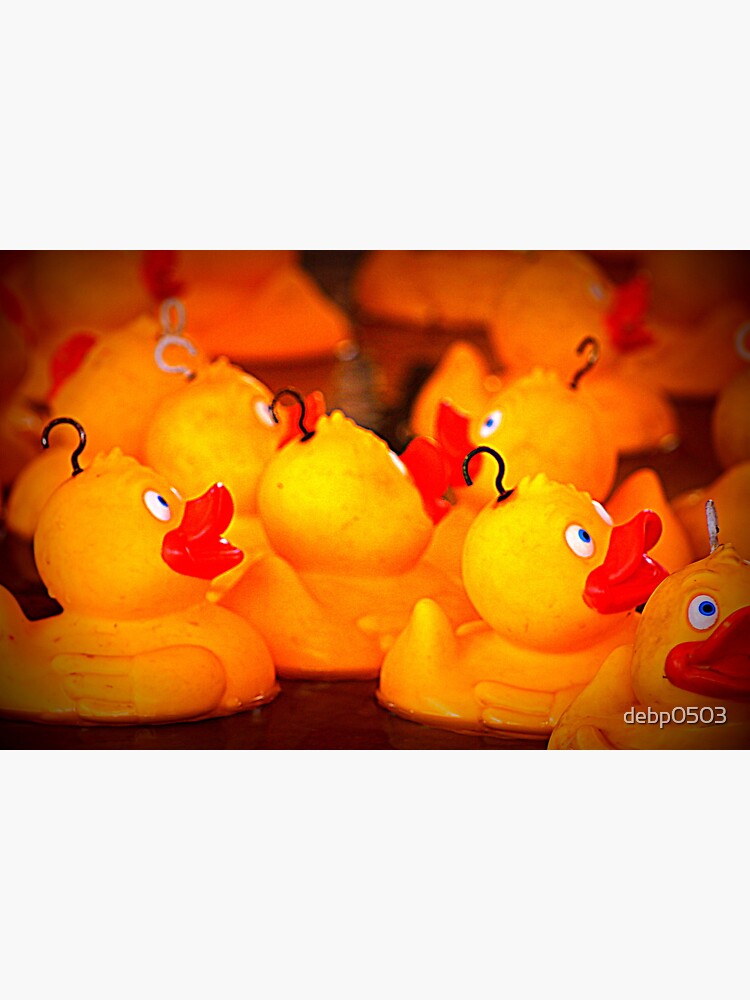 "Hook a duck" Poster by debp0503 Redbubble