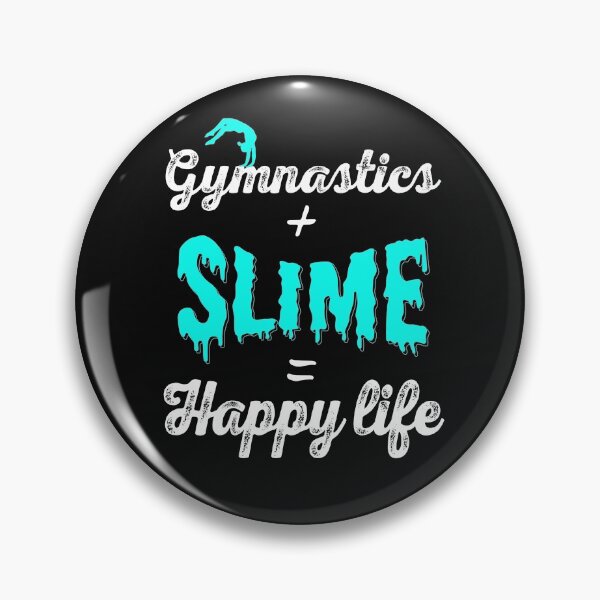 Item preview, Gymnastics and Slime Lover Happy Life Funny Gift  designed and sold by alenaz.