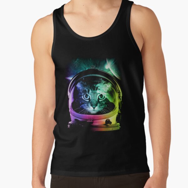 Sleeping Cute Cat Tumblr Funny T-shirt Vest Tank Top Men Women Unisex 1227 