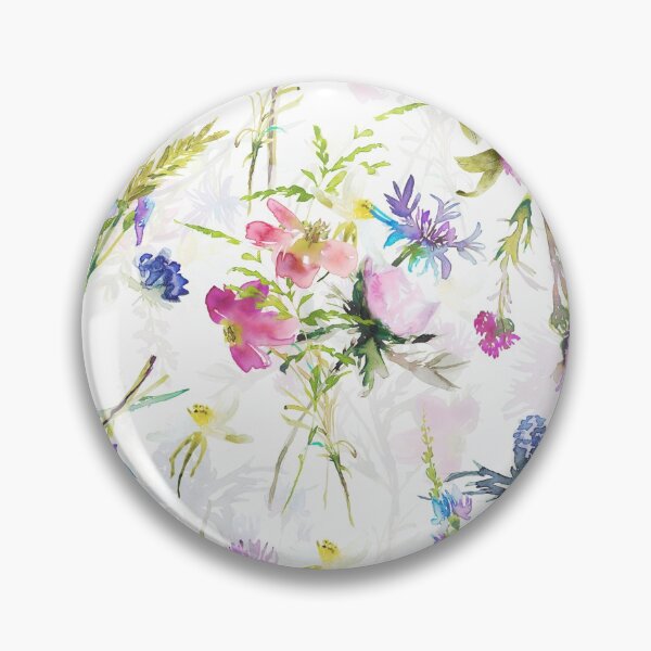Item preview, Midsummer wild flowers meadow Botanical Garden double layer designed and sold by UtArt.