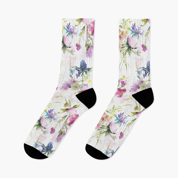 Item preview, Midsummer wild flowers meadow Botanical Garden double layer designed and sold by UtArt.