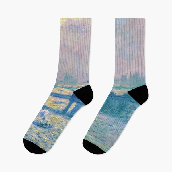 Item preview, Claude Monet - Charing Cross Bridge, Reflections on the Thames designed and sold by Impressionist Masters.