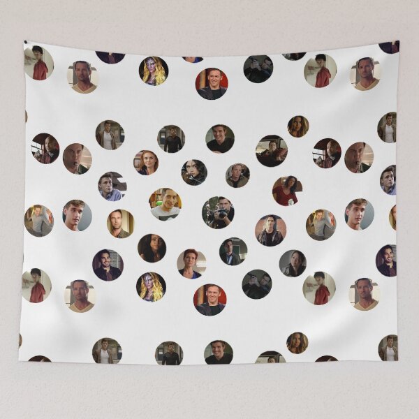 Item preview, Teen Wolf Cast Bubbles Poster designed and sold by jordams124.