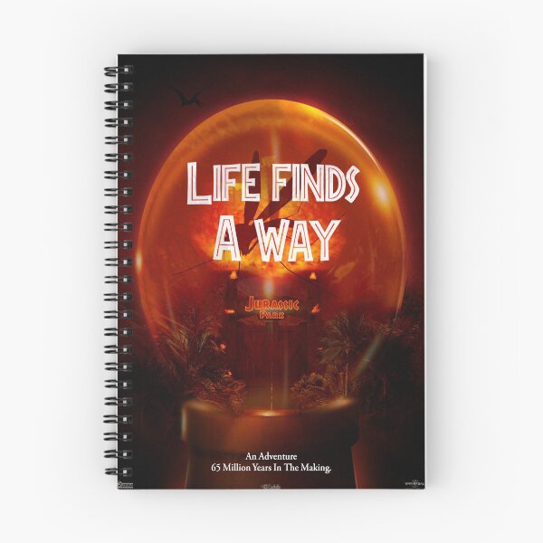 Item preview, Life Finds A Way - Jurassic Park print designed and sold by BerningCreative.