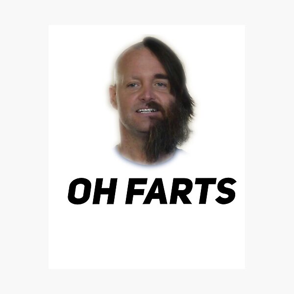 Oh farts. The Last Man On Earth Photographic Print