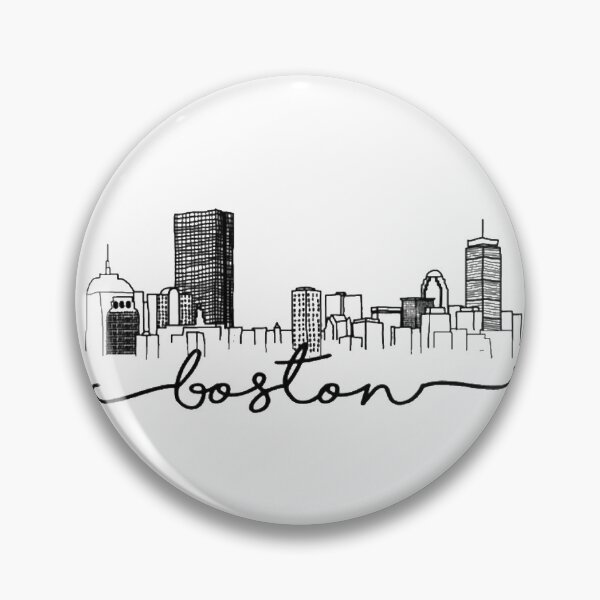 Item preview, Boston Skyline designed and sold by marblequeen.