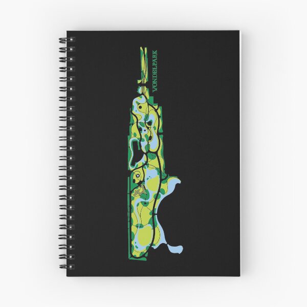 Item preview, Vondelpark Amsterdam map vertical designed and sold by Modnay.