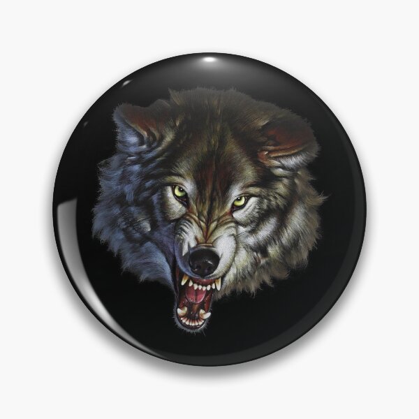 Item preview, Fierce Wolf designed and sold by Salmoneggs.