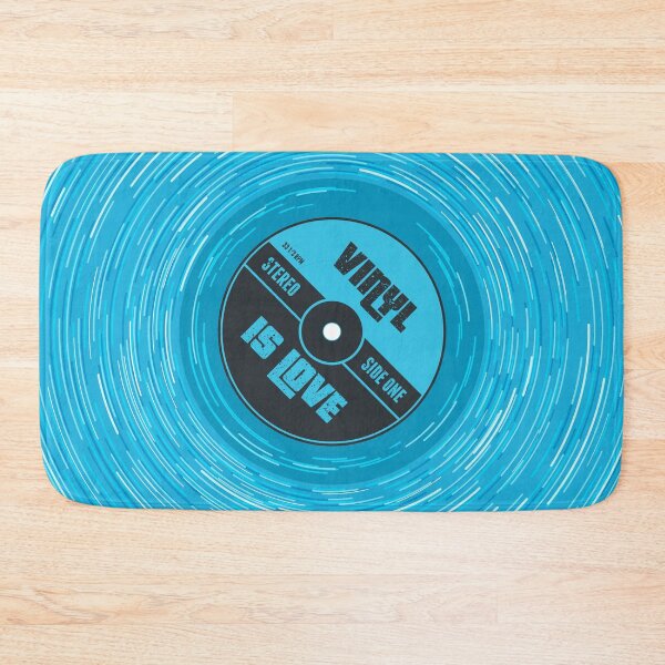 Item preview, Blue Vinyl Love designed and sold by animinimal.
