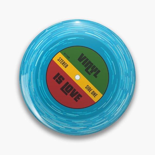 Item preview, Blue Vinyl Love 2 designed and sold by animinimal.