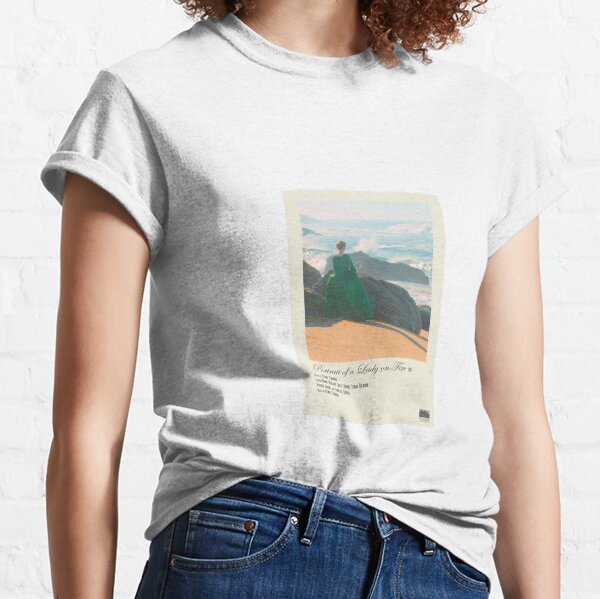 Retrato de un cartel de la película Polaroid Lady on Fire Camiseta clásica