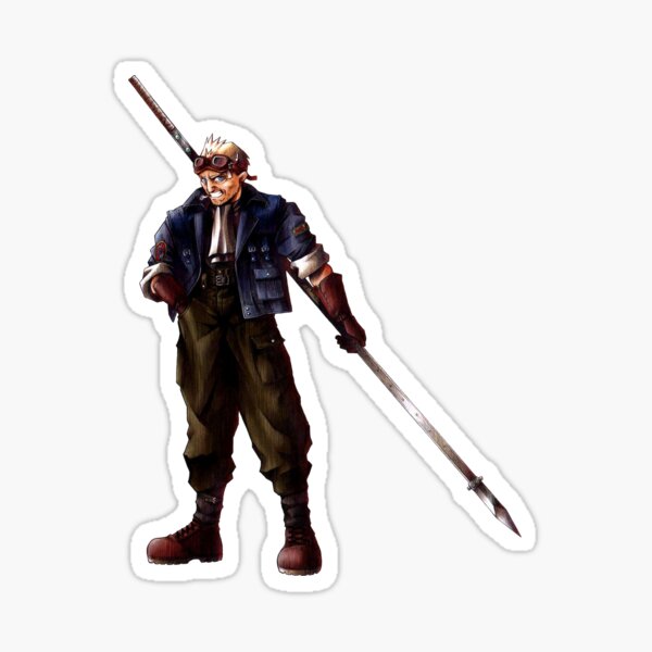 Item preview, Final Fantasy VII - Cid designed and sold by thethirddriv3r.