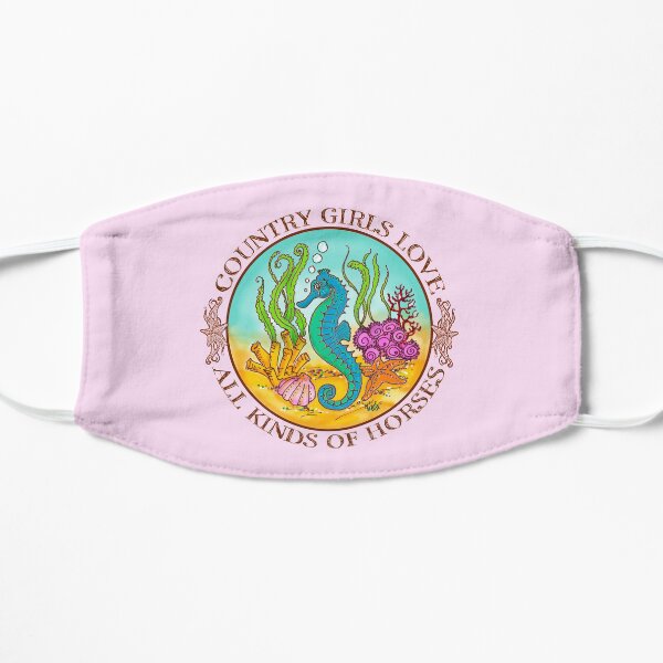 Country Girls Love All Kinds Of Horses Mask
