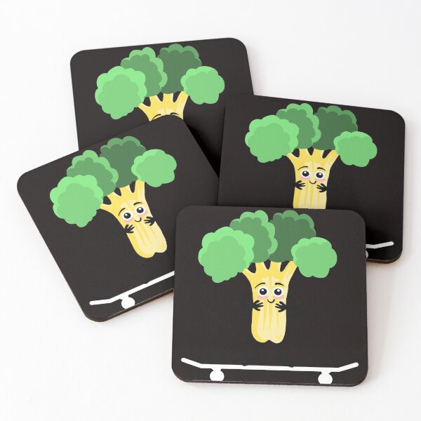 Item preview, The broccoli on the skateboard designed and sold by Imutobi.