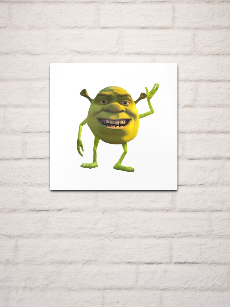 Shrek Wazowski Meme Art Prints for Sale