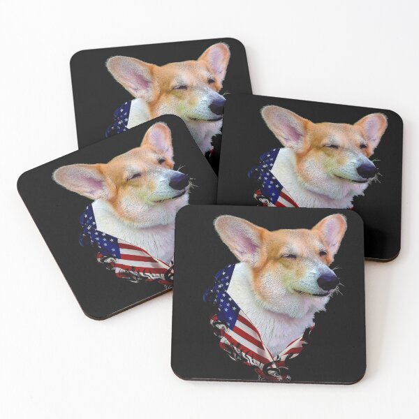 Item preview, USA Patriotic Corgi - July 4th Funny Corgi Dog Lover American Flag Gift designed and sold by r-silver.