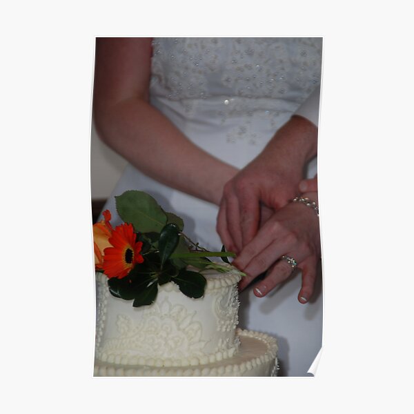 Cutting the Wedding Cake Poster