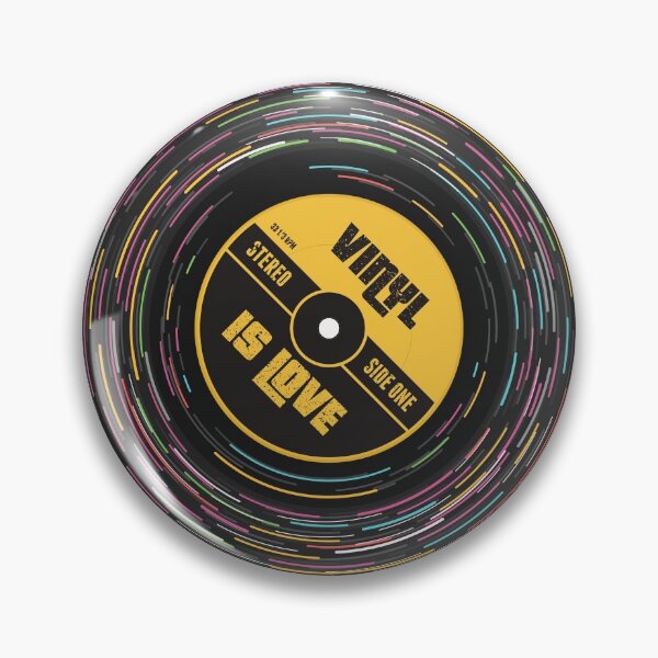 Item preview, Rainbow Vinyl Love (yellow) designed and sold by animinimal.