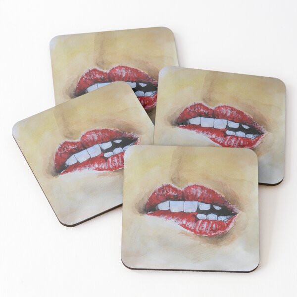 Item preview, Red Lip Bite designed and sold by Harriet Job.