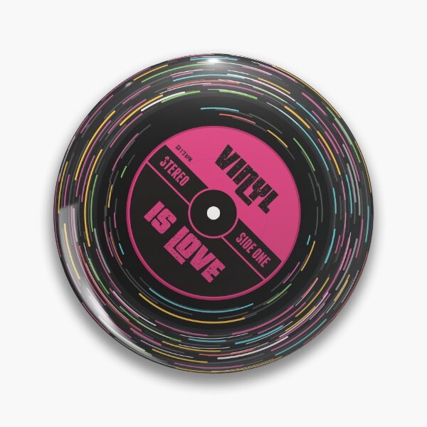 Item preview, Rainbow Vinyl Love (pink) designed and sold by animinimal.