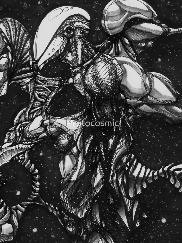 Thumbnail 4 of 4, iPhone Case, Space Rave designed and sold by Protocosmic.