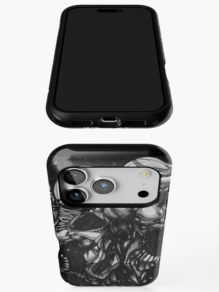 Thumbnail 3 of 4, iPhone Case, Space Rave designed and sold by Protocosmic.