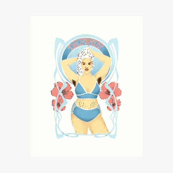 Candid Nude Beach Hairy Pussy - Hairy Women Art Art Prints for Sale | Redbubble