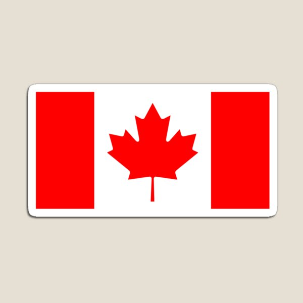 Item preview, Canadian Flag - National Flag of Canada - Maple Leaf T-Shirt Sticker designed and sold by deanworld.