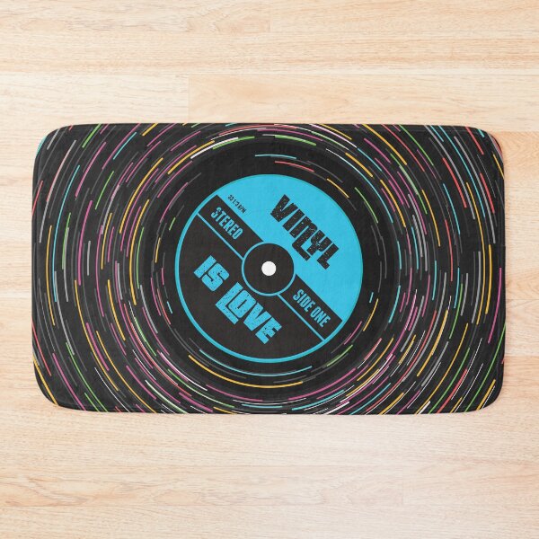 Item preview, Rainbow Vinyl Love (blue) designed and sold by animinimal.