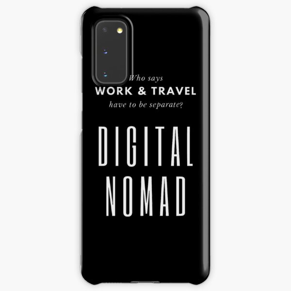 Digital Nomad - Work and Travel Life Samsung Galaxy Snap Case