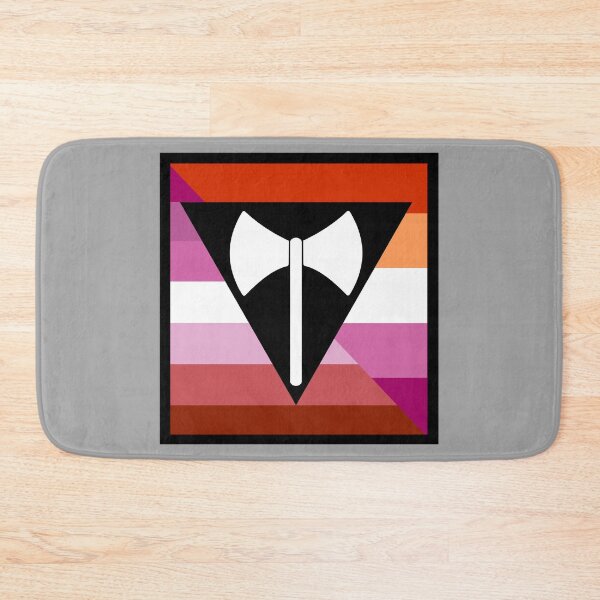 Item preview, Lesbian (Throughout History) Pride Large Flag Print  designed and sold by SimplyPride.