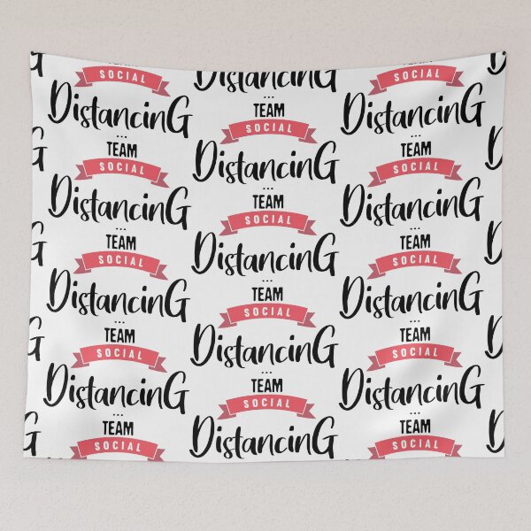 Item preview, Social distancing Team designed and sold by lepetitcalamar.
