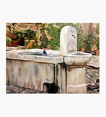 Fountain Photographic Print