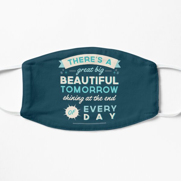 Beautiful Tomorrow Flat Mask