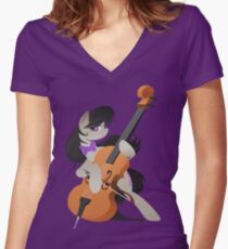 Octavia Women's Fitted V-Neck T-Shirt
